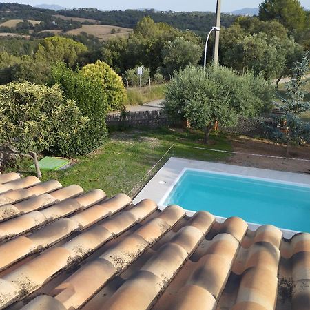 Willa Casa Familiar Con Piscina Llica d'Amunt Zewnętrze zdjęcie