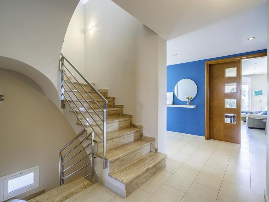 Willa Casa Familiar Con Piscina Llica d'Amunt Zewnętrze zdjęcie